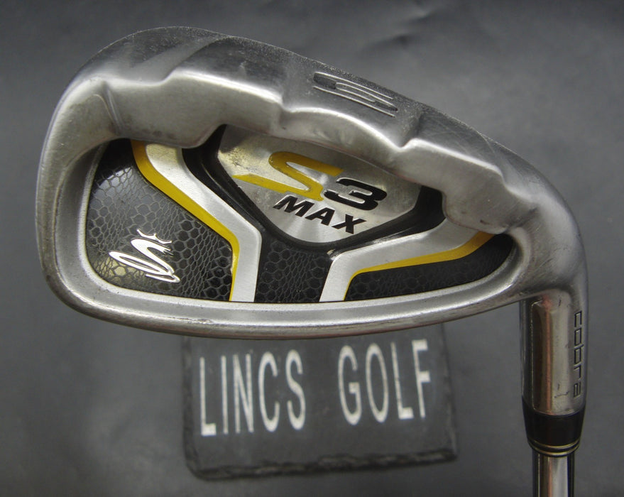 Cobra S3 Max 6 Iron Stiff Steel Shaft Cobra Grip