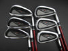 Set of 6x TaylorMade R9 Max Irons 5-PW Regular Graphite Shafts GolfPride Grips*