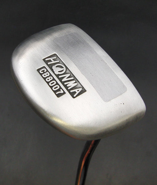 Vintage Japanese Honma CB8007 Putter Steel Shaft 86.5cm Playing Length Pro Grip