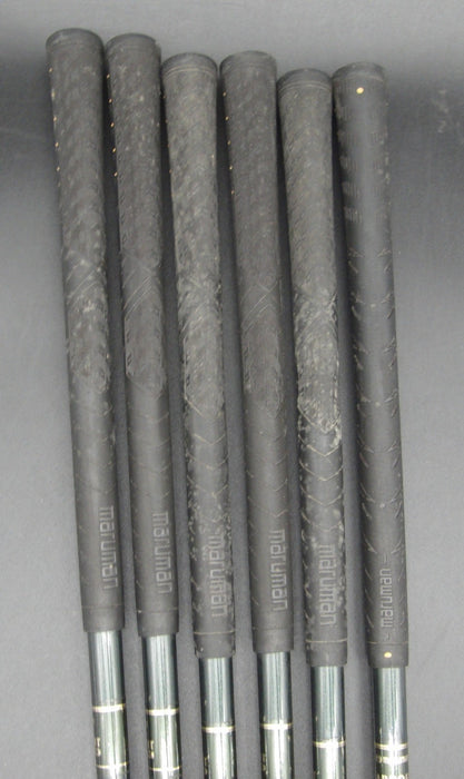 Set of 6 x Maruman Verity-U Irons 3-8 Regular Graphite Shafts Maruman Grips*