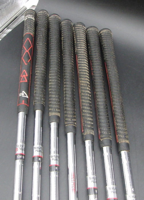 Set of 7x TaylorMade ICW-11 4-PW Irons Regular Steel Shafts TaylorMade Grips