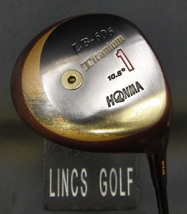 Vintage Honma Hiro Honma LB-606 10.5° Driver Stiff Graphite Shaft Hiro