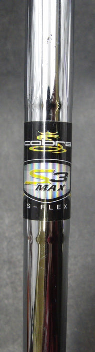 Cobra S3 Max 6 Iron Stiff Steel Shaft Cobra Grip