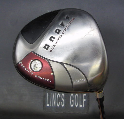 On Off Gravity Control 12° Driver Stiff Graphite Shaft PGM Grip