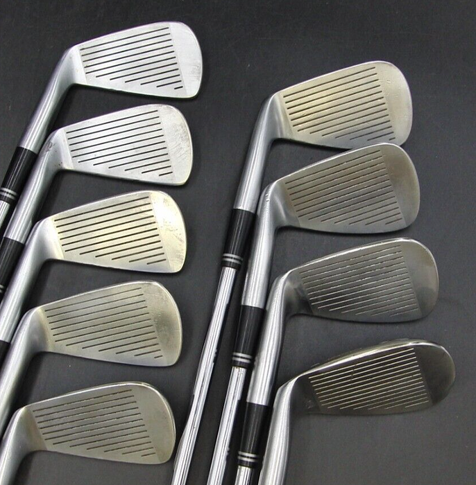 Set of 9 x Cobra Greg Norman Forged Irons 3-SW Regular Steel Shafts Cobra Grips