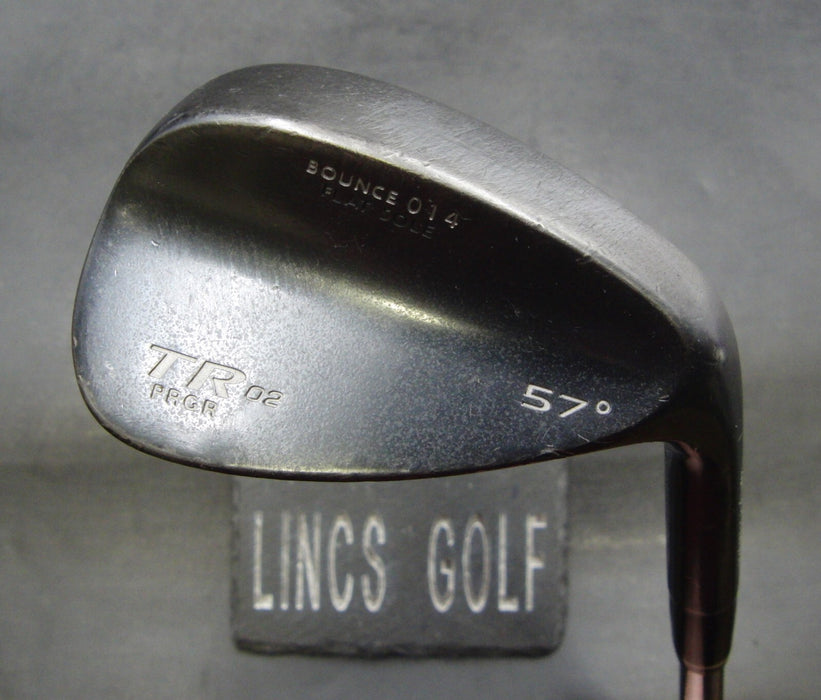 PRGR TR 02 57° Sand Wedge Wedge Flex Steel Shaft Lamkin Grip
