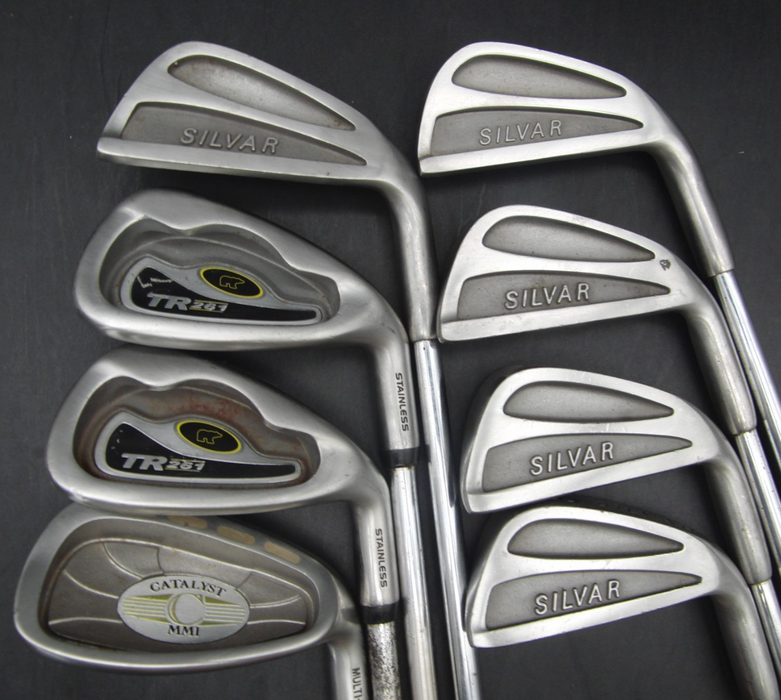 Set Of Silvar 3-PW Irons + 3 + 5 Callaway Woods +Inpresx Driver + Steel Putter