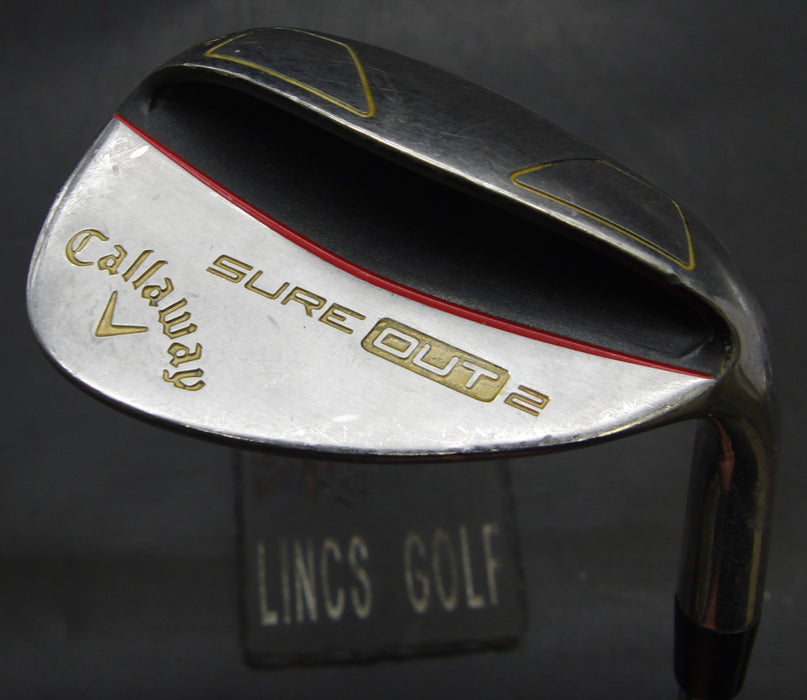 Callaway Sure Out 2 60° Lob Wedge Stiff Steel Shaft Cadero Grip*