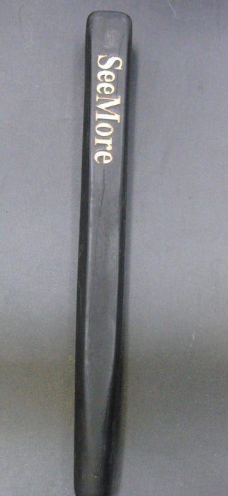 The SeeMore with Ground Plumb Putter Graphite Shaft 88cm Length SeeMore Grip