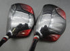 Set of 2 Mizuno JPX A25 3 + 5 Woods Regular Graphite Shafts Mizuno Grips