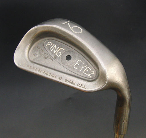 Ping Eye2 Karsten Black Dot 9 Iron Stiff Flex Steel Shaft LoudMouth Grip