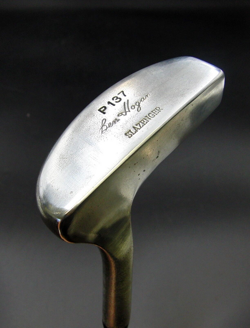 Slazenger Ben Hogan P137 Putter Steel Shaft Iguana Golf Grip 88.5cm Long