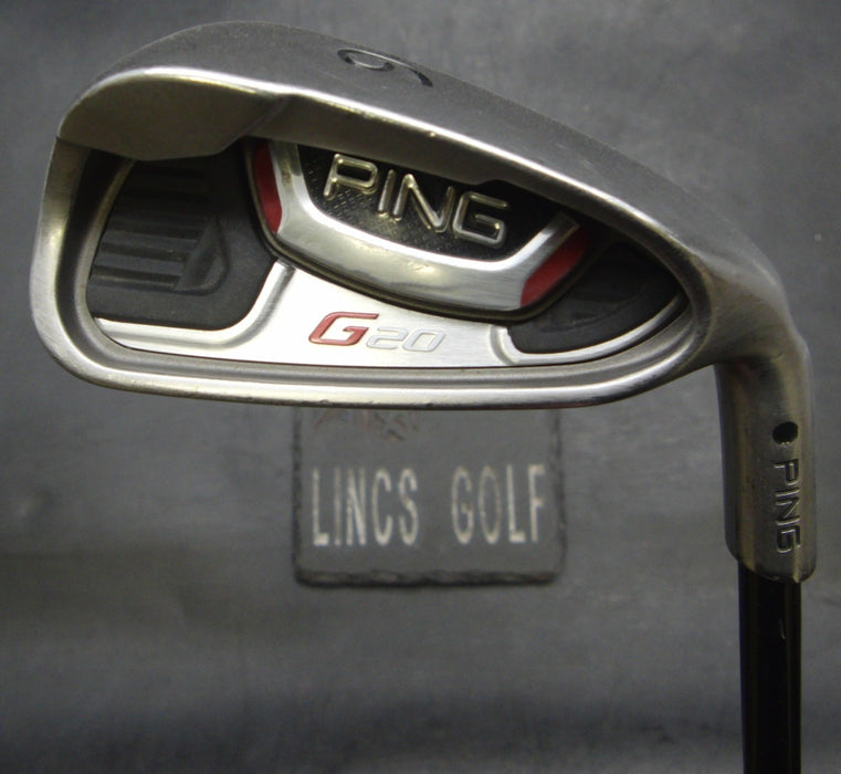 Ping G20 Black Dot 6 Iron Regular Graphite Shaft Iomic Grip