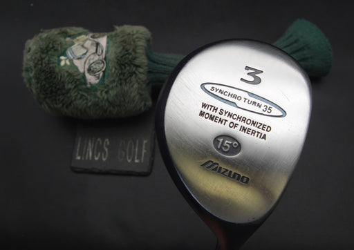 Mizuno Notus Synchro Turn 15° 3 Wood Regular Graphite Shaft Royal Grip + HC