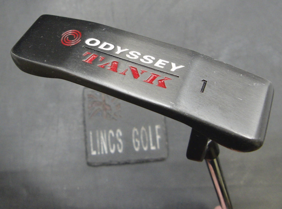 Odyssey TANK 1 Putter 77cm Length Steel Shaft (Can be Extended)*