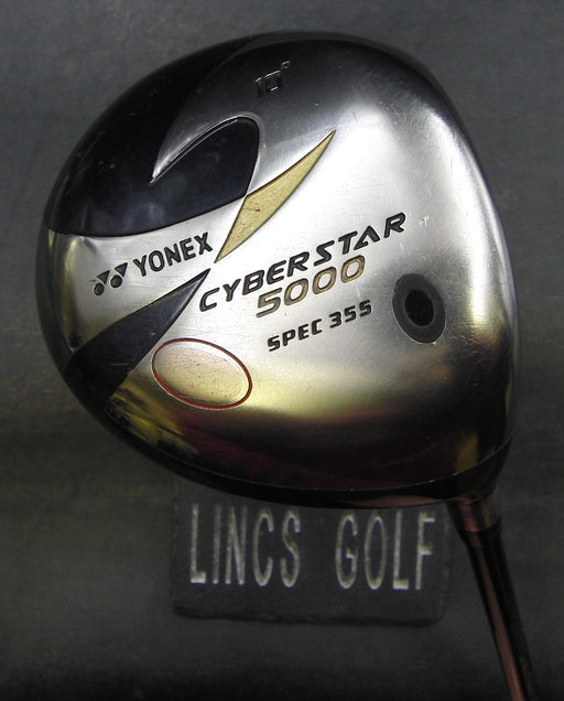 Yonex CyberStar 5000 Spec 355 10º Driver Stiff Graphite Shaft Golf Pride Grip