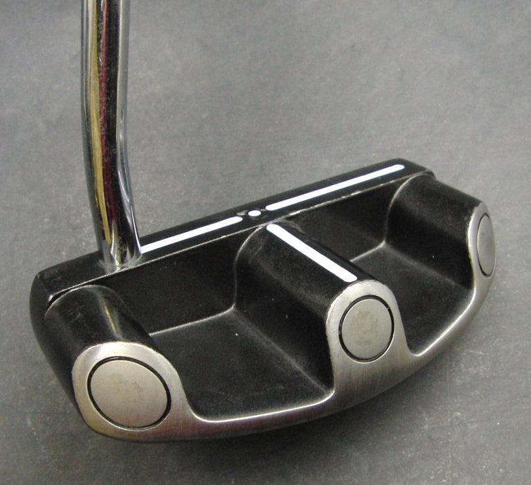 a.m.c Three Pole High Moment of Inertia Putter 86.5cm Steel Shaft Karma Grip