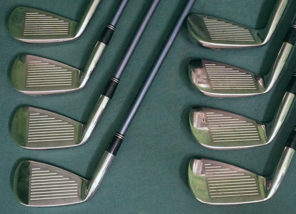 Set Of 8 x Bridgestone BTM Irons 3-PW Regular Graphite Shafts Bridgestone Grips