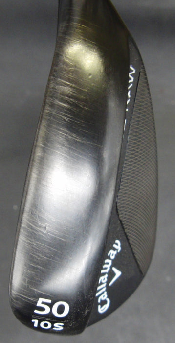 Callaway Jaws Raw 50° Gap Wedge Stiff Steel Shaft Gray Grip