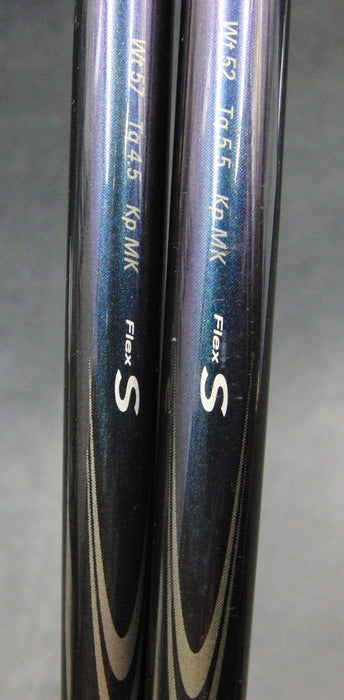Set of 2 Bridgestone Tour Stage ViQ 15° 3 & 19° 5 Woods Stiff Graphite Shafts