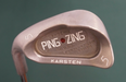 Left-Handed Ping Zing Maroon Dot 5 Iron Regular Steel Shaft Ping Grip