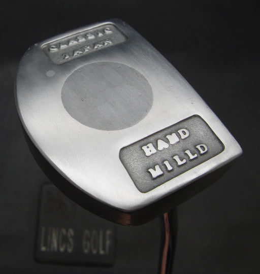 Slasses Hand Milld Putter 87cm Playing Length Steel Shaft GolfPride Grip