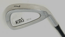 KZG MC II 7 Iron Regular Graphite Shaft Golf Pride Grip