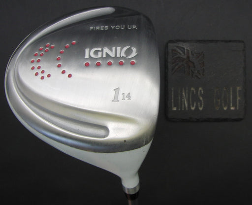 Ladies Ignio Fires You Up 14° Driver Ladies Graphite Shaft Ignio Grip