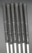 Set of 6x PRGR iS3 502 Irons 5-PW Regular Graphite Shafts PRGR Grips*