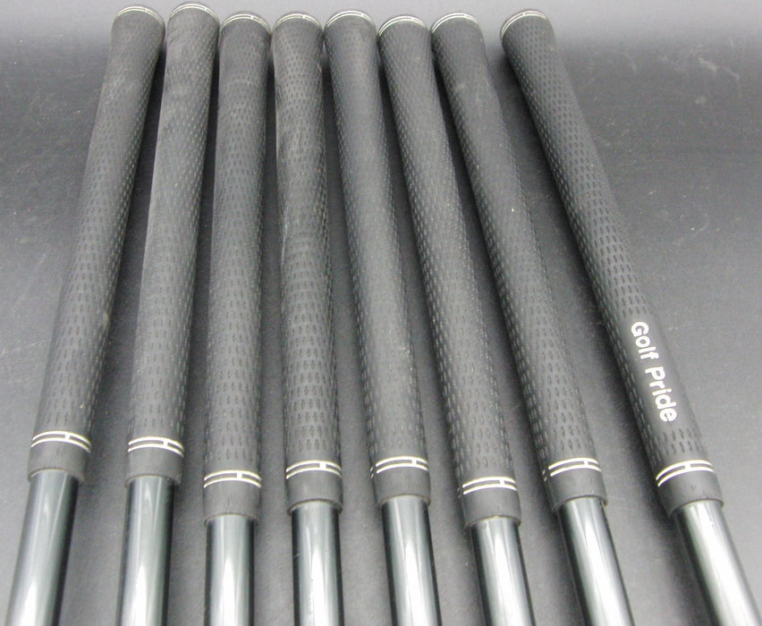 Set of 8x TaylorMade Rac OS 5-SW + AW Irons Regular Graphite Shafts