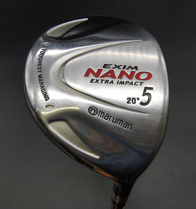 Maruman Toughest Maraging Exim Nano 20° 5 Wood Regular Graphite Shaft Exim Grip