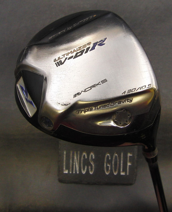 Works Ultimaizer V-01R 430 10.5° Driver Stiff Graphite Shaft Izanahi Studio Grip
