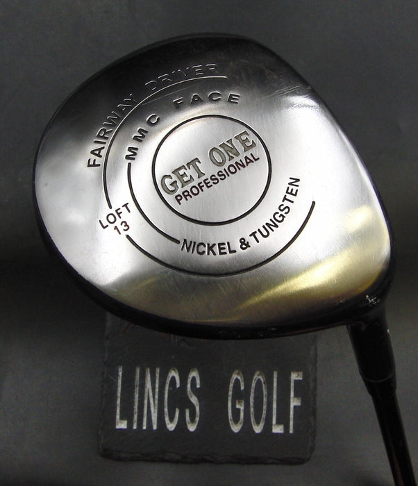 Get One Professional MMC Face 13° Fairway Driver Regular Graphite Shaft