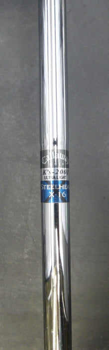 Callaway Steelhead X16 3 Iron Regular Steel Shaft Callaway Steelhead Grip