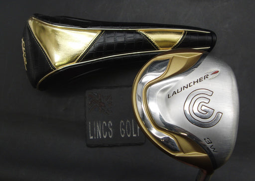 Cleveland CG Launcher 3 Wood Stiff Graphite Shaft Royal Grip with Headcover