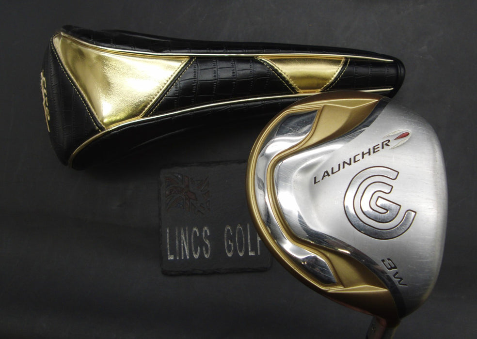 Cleveland CG Launcher 3 Wood Stiff Graphite Shaft Royal Grip with Headcover