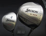 Set of 2 Srixon Trajectory Control 9.5° Driver + 14° 3 Wood Stiff Graphite Shaft