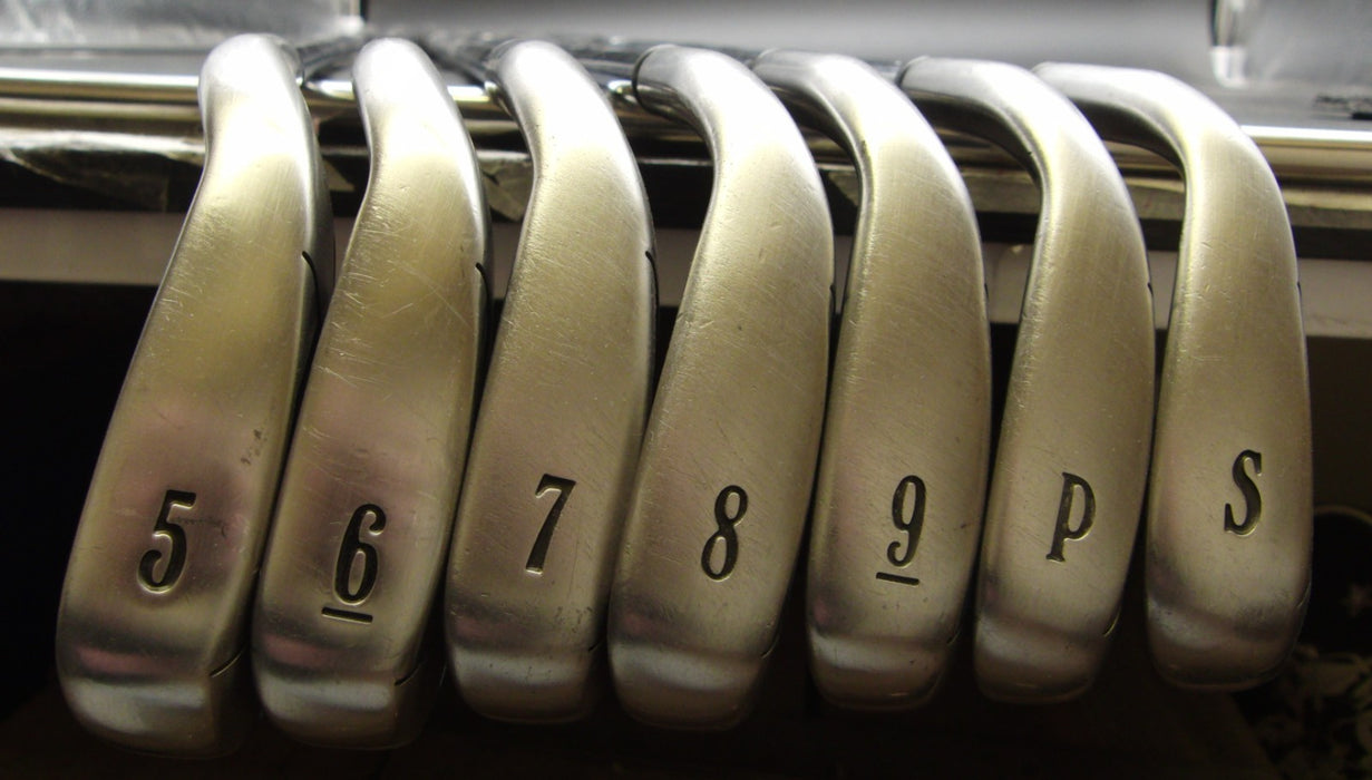 Set of 7x Callaway WarBird Irons 5-SW Uniflex Steel Shafts Callaway Grips