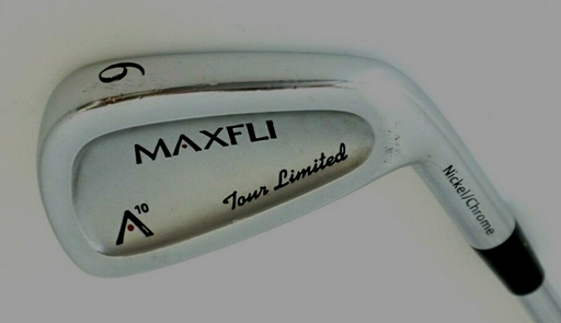 MAXFLI A10 Tour Limited Nickel/Chrome 6 Iron R300 Steel Shaft Golf Pride Grip