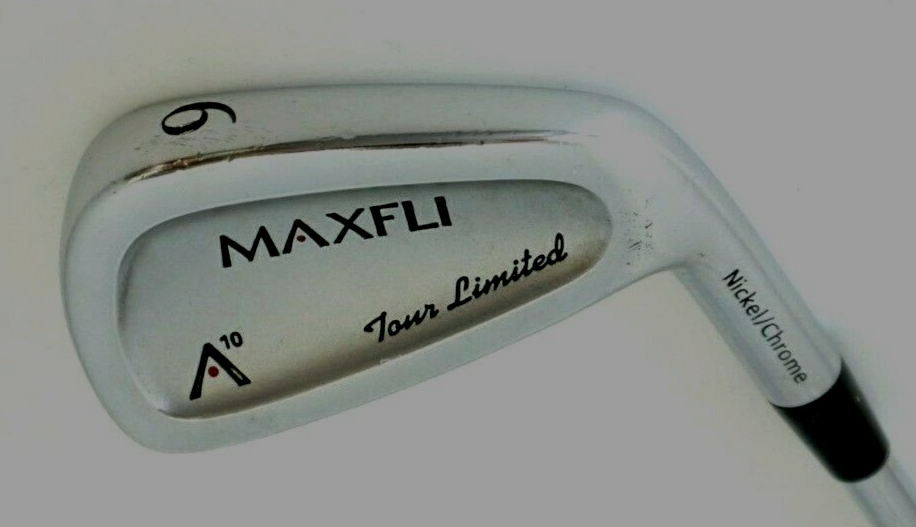MAXFLI A10 Tour Limited Nickel/Chrome 6 Iron R300 Steel Shaft Golf Pride Grip