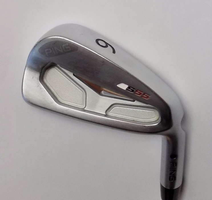 Ping S55 Black Dot 6 Iron Precision Rifle X 6.5 Steel Shaft Golf Pride Grip