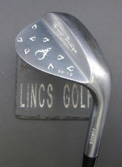 Gauge Design Forged 56° Sand Wedge Wedge Flex Steel Shaft Iomic Grip