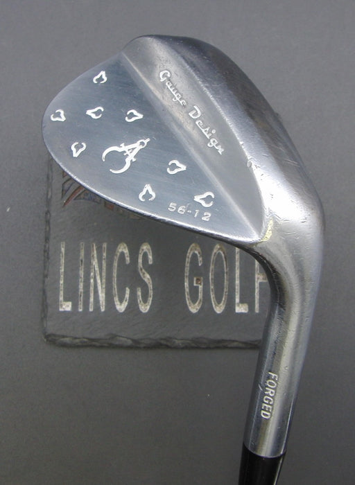 Gauge Design Forged 56° Sand Wedge Wedge Flex Steel Shaft Iomic Grip