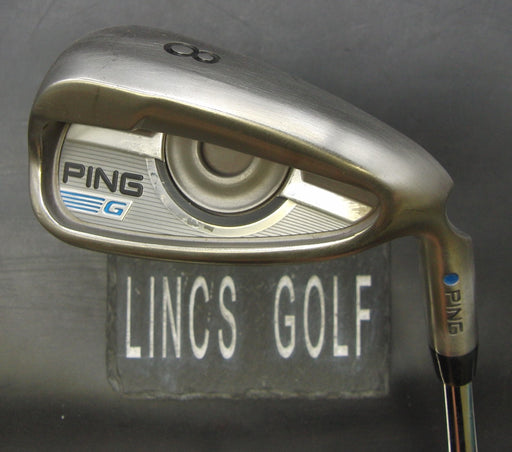 Ping G Series Blue Dot 8 Iron Stiff Steel Shaft Ping Grip