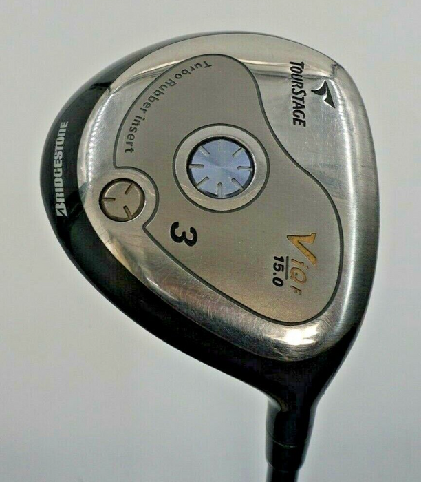 Bridgestone Tour Stage ViQ 15° 3 Wood Stiff Graphite Shaft Tourstage Grip