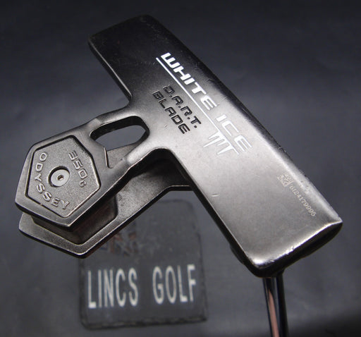 Odyssey White Ice D.A.R.T. Blade 350g Putter 86cm Length Steel Shaft Black Grip*