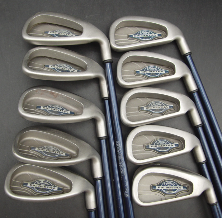 Set of Callaway Big Bertha X12 3-SW + AW + Driver + 4 + 5 Woods + Putter