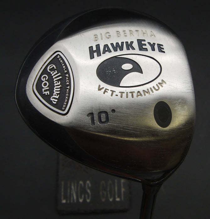 Callaway Big Bertha Hawk Eye VFT 10° Driver Regular Graphite Shaft Callaway Grip