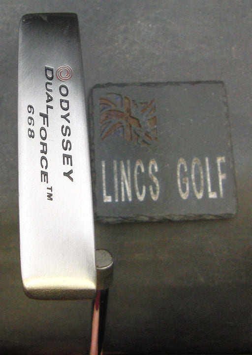 Odyssey Dual Force 668 Putter Steel Shaft 89.5cm Length Odyssey Grip