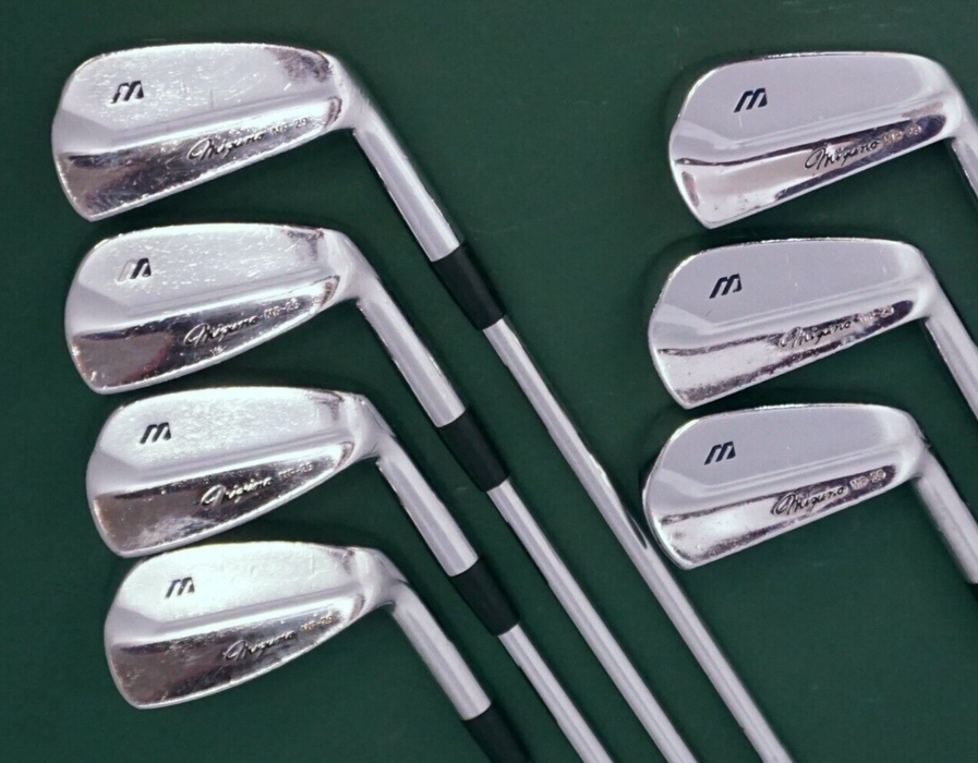 Set Of 7 x Mizuno MP29 Irons 4-PW Stiff Steel Shafts Golf Pride Grips